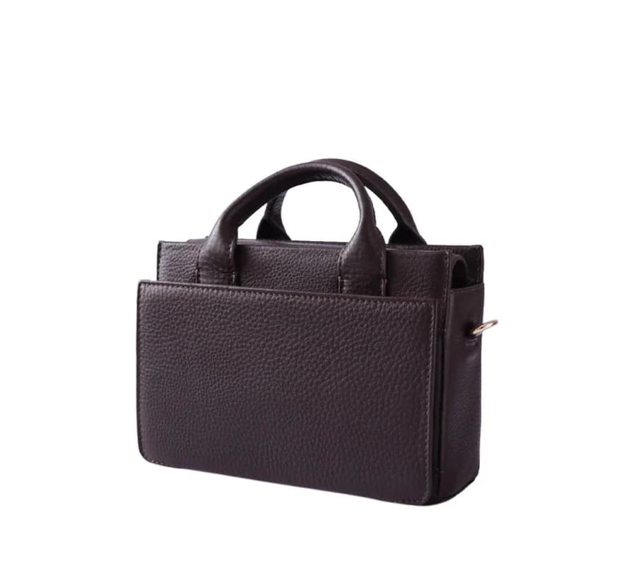 Structured Leather Tote