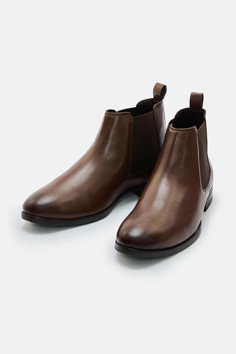 Chelsea Leather Boots